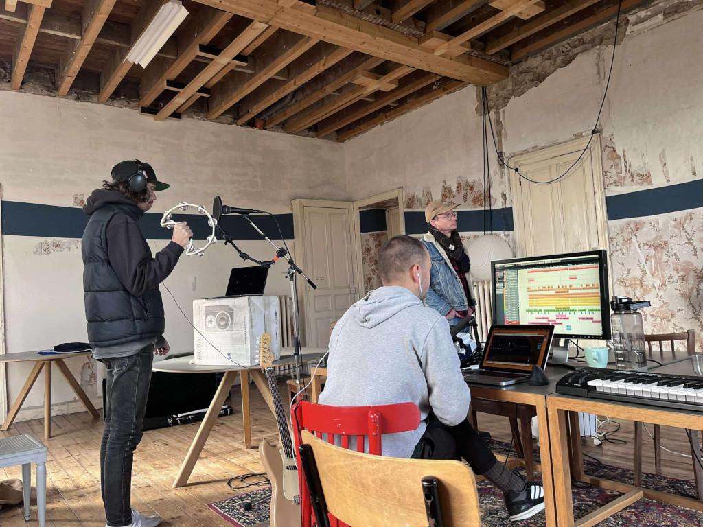 De g à d : Franck Richard, Julien Henry, Marc Aumont © Dewaere