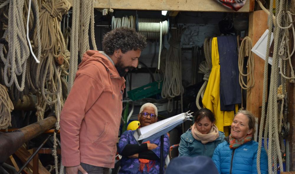 Résidence "Là où va le fleuve" Lecture d'Ali Khelil