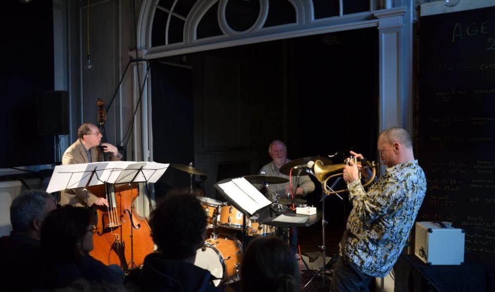 Concert du Trio Olivier Le Goas, Yoni Zelnik et Médéric Collignon, mai 2025