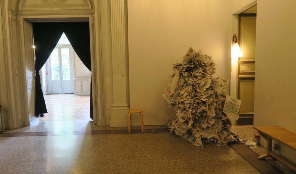 Performance publique de Zool, Cie Grégoire & Co à l'issue de la résidence de la Cie auprès de l'association SOS Jeunesse, mai 2025