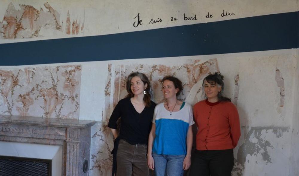 Résidence " La Fabrique du silence" Judith Bordas, Aëla Gourvennec, Myriam Prevost, mai 2025