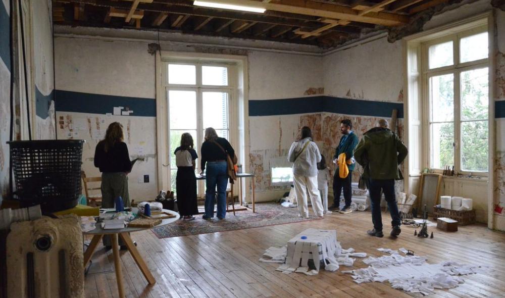 Ouverture de l'atelier de Marine Chevanse et présentation des travaux en cours dans le cadre de sa résidence " Les êtres face à leur mer(e)", JEMP septembre 2025